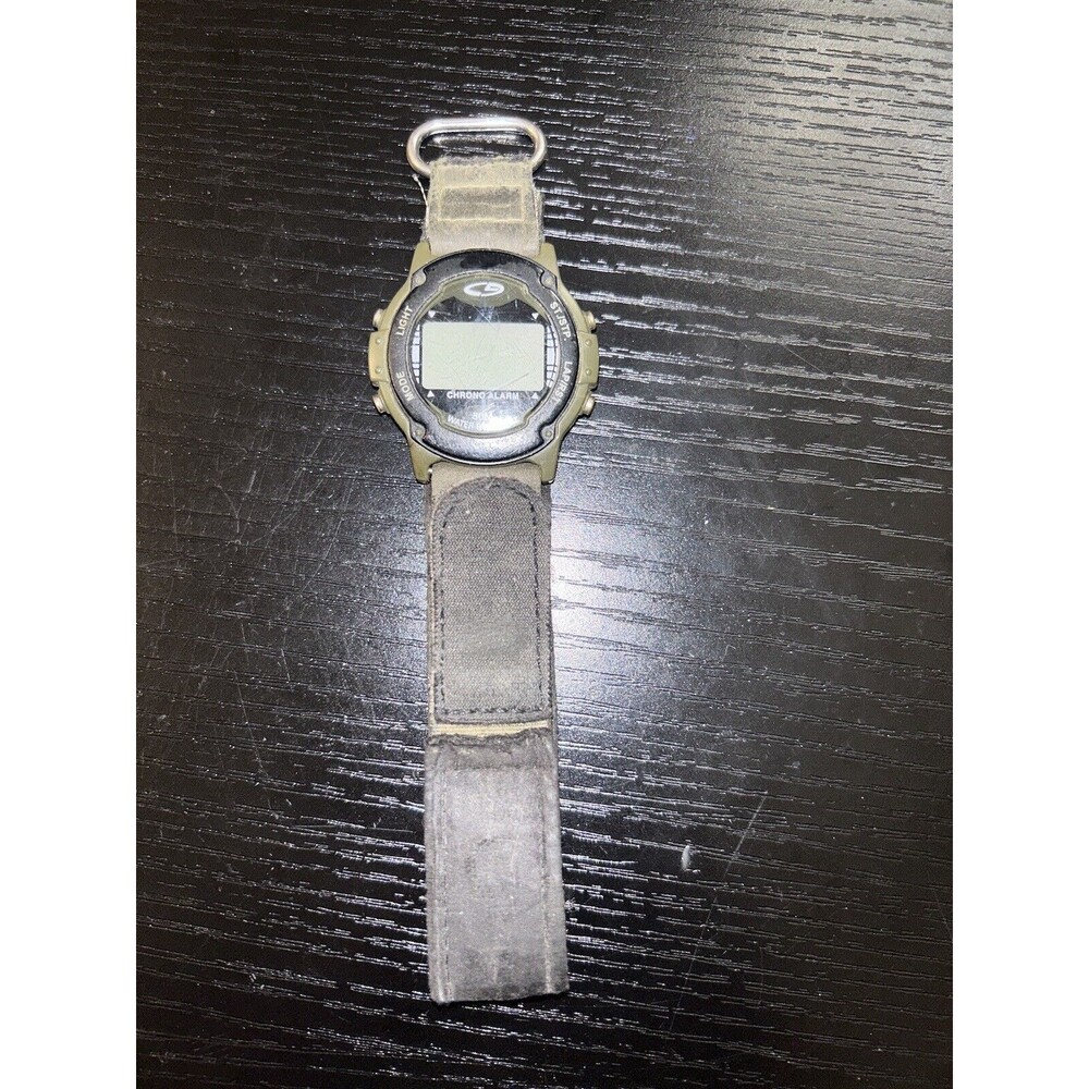 CG Digital Wristwatch with a Buckle Band and Water Resistance Untested AS IS